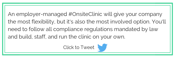 onsite clinic management options